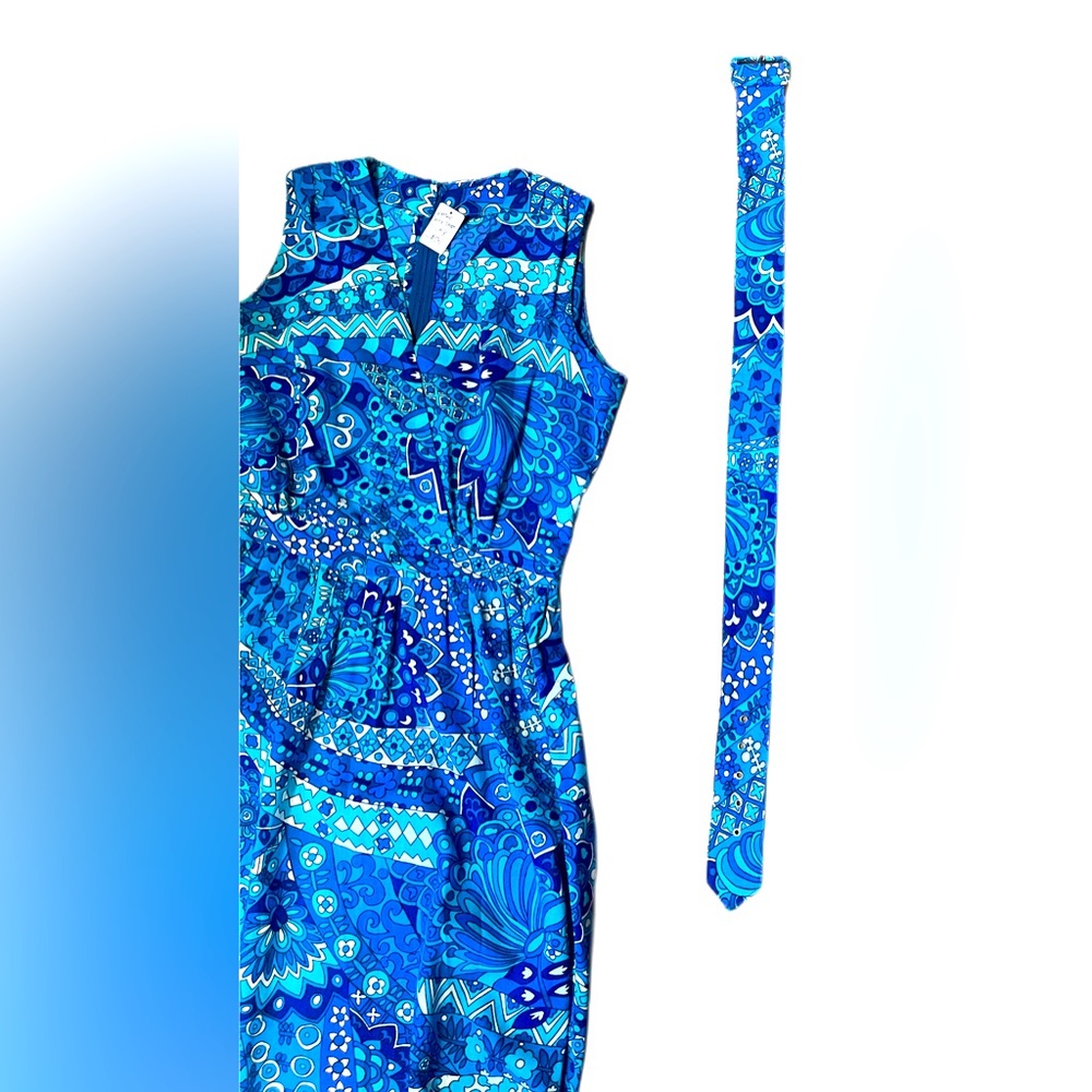 Vintage 1960's Paisley Mini Dress